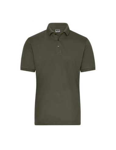 Men's Bio Stretch-Polo Work - Solid