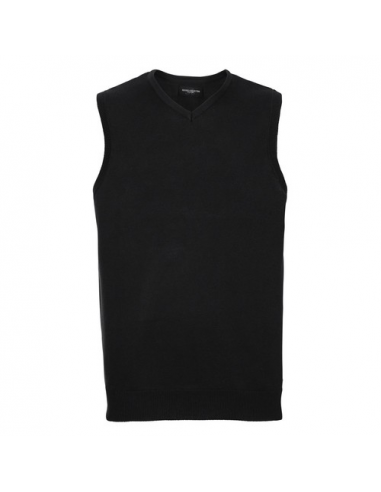 Adults' V-Neck Sleeveless Knitted Pullover