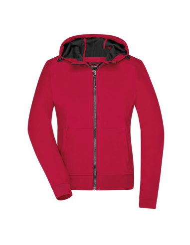 Ladies' Hooded Softshell Jacket