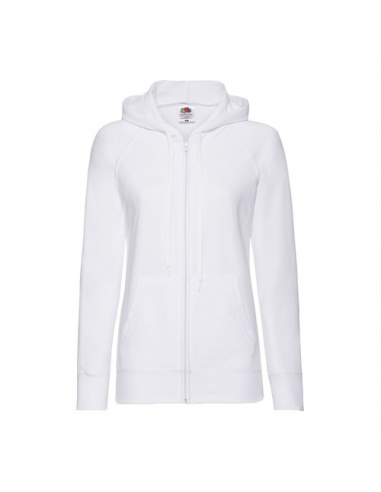 Ladies Lightweight Hooded Sweat Jacket