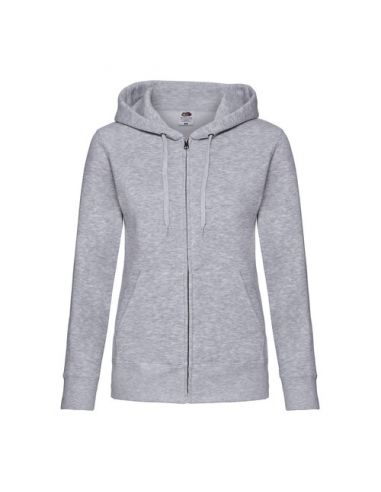 Ladies Premium Hooded Sweat Jacket