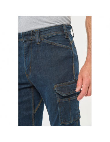 Pantaloni Denim uomo multitasche