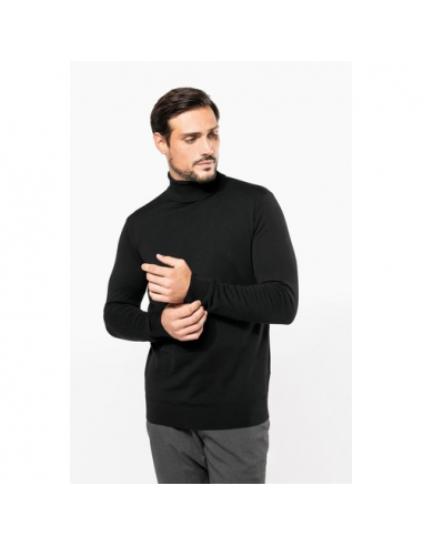 Pullover uomo Merino con collo dolcevita