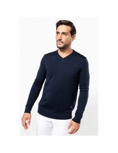 Pullover uomo Merino con scollo a V