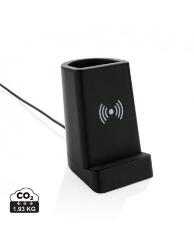 Porta penne wireless 5W logo retroilluminato