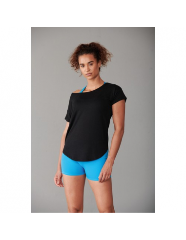 T-shirt scoop neck donna