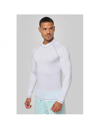 T-shirt tecnica manica lunga uomo con protezione anti-UV