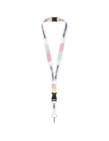 Lanyard Balta con stampa in sublimazione, sgancio di sicurezza e fibbia