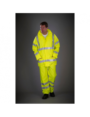 Pantalone antipioggia traspirante Hi-Vis Soft Flex