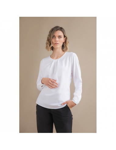 Blusa maniche lunghe