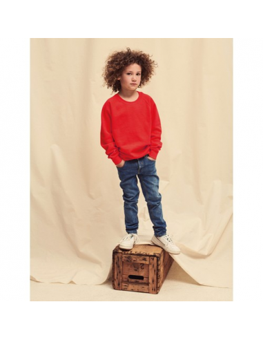 Felpa bambino maniche raglan