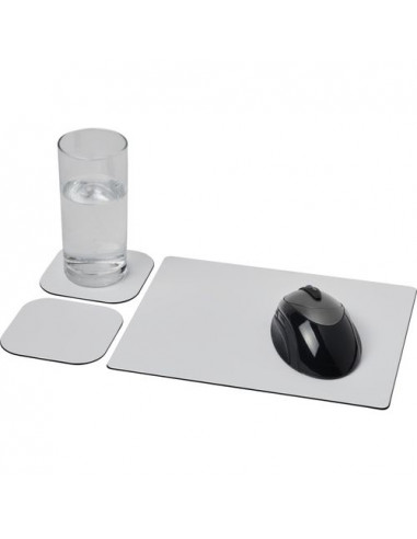 Set Brite-Mat® 3 con tappetino per mouse e sottobicchieri