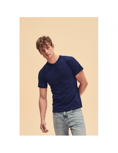 T-shirt uomo Value Weight scollo a V (61-066-0)