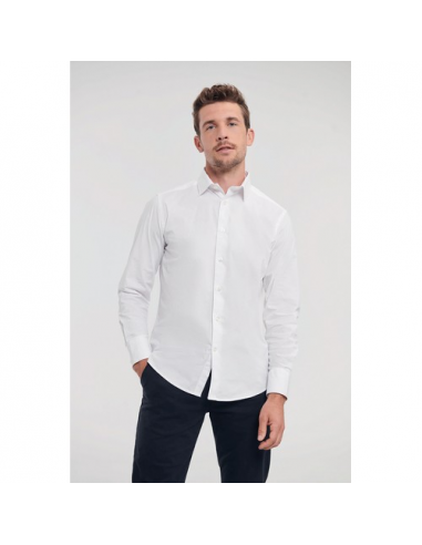 Camicia Stretch attillata manica lunga