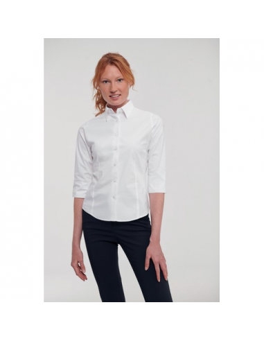 Camicia donna maniche a 3/4