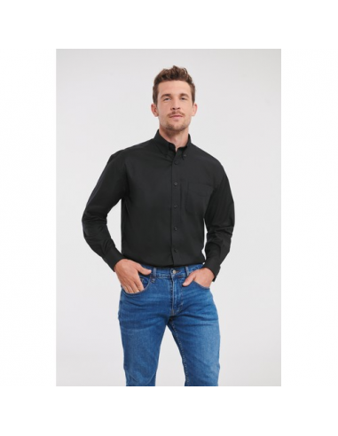 Camicia Oxford manica lunga