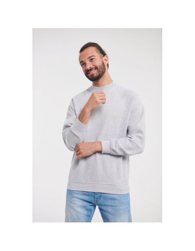 Felpa Classic girocollo con maniche raglan