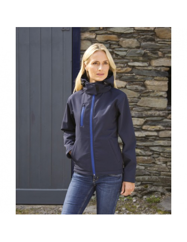 Softshell donna con cappuccio TX Performance