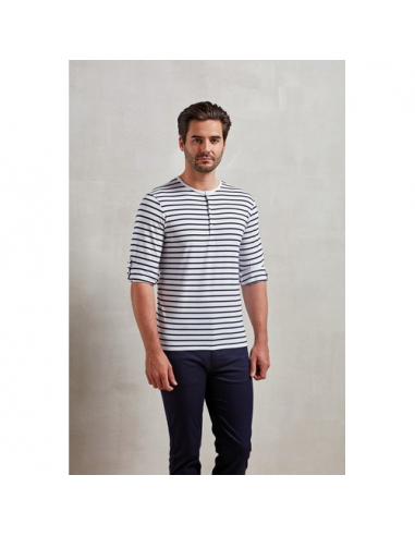 Long John - T-shirt uomo con maniche arrotolabili