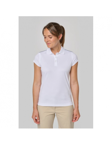 Polo donna manica corta