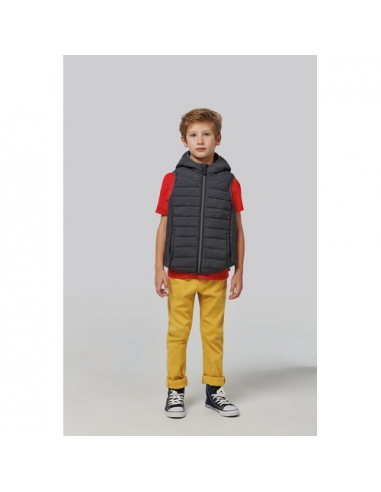 Gilet bambino con cappuccio