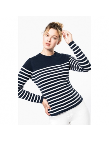 Pullover donna stile marinaio