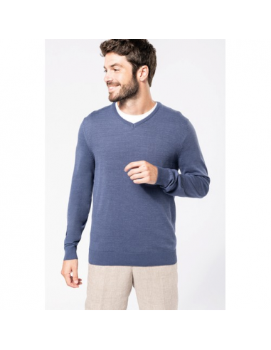 Maglione uomo scollo a V