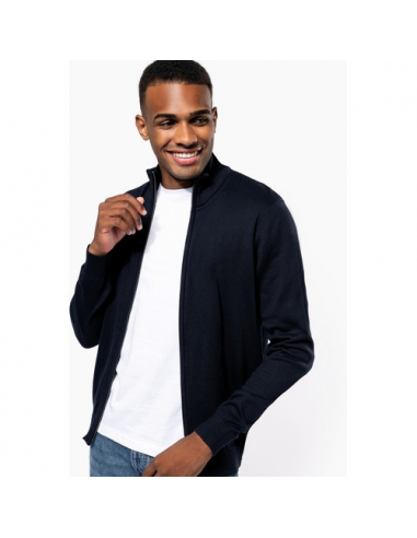 Cardigan uomo full zip