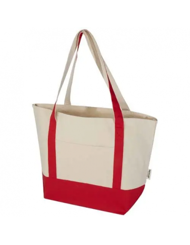 Tote bag in cotone riciclato certificato GRS da 320 g/m² Sam