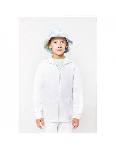 Felpa bambino full zip con cappuccio