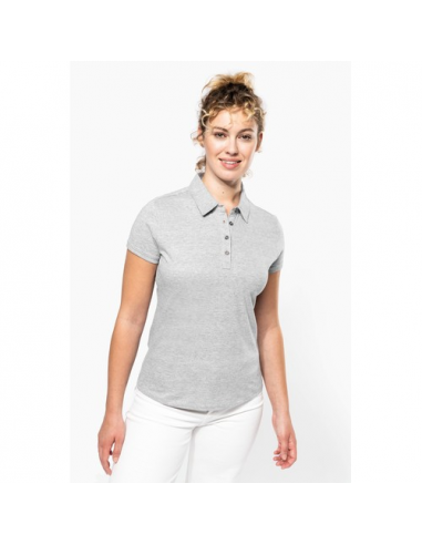 Polo jersey donna manica corta