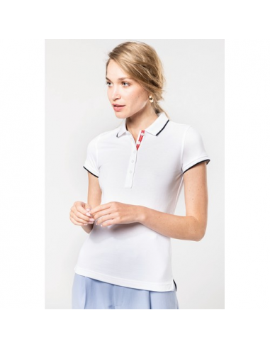 Polo donna manica corta