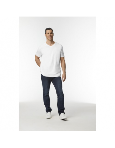 T-shirt uomo scollo a V Softstyle