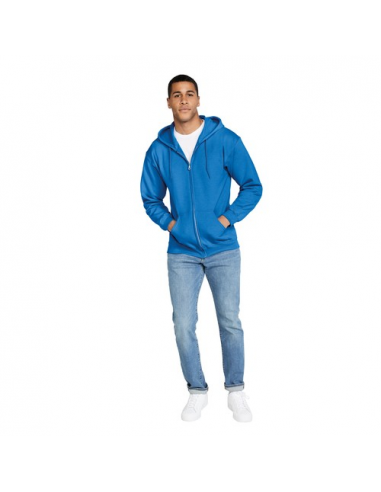 Felpa uomo con cappuccio full zip Heavy Blend™