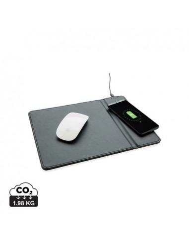 Tappetino mouse con ricarica wireless 5W