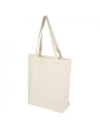 Tote bag con base ampia in tessuto biologico da 180 g/m² da 11 l Orissa