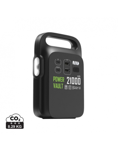 Stazione di ricarica 21000mAh Power Vault in rPlastica RCS