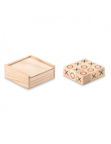 Gioco del tris in legno TIC TAC TOE