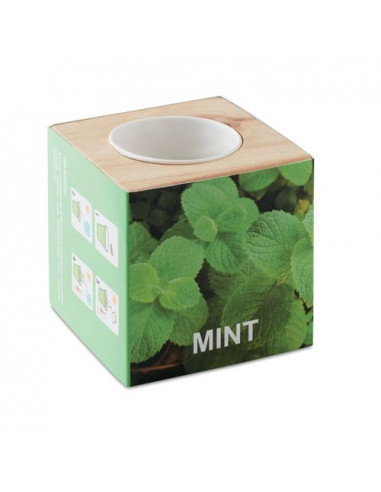 Mini vaso in legno MENTA