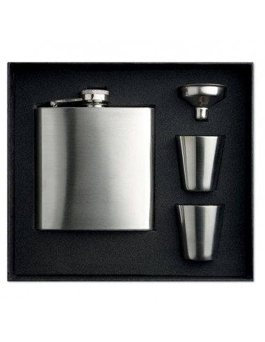 Set fiaschetta con due bicchie SLIMMY FLASK SET