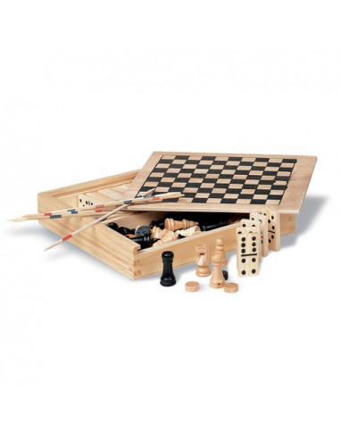 Set giochi 4in1 in legno TRIKES