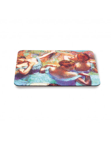 Mouse pad rettangolare in poliestere e gomma