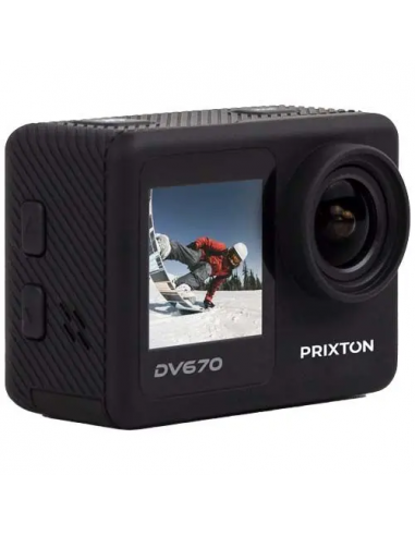 Action camera a doppio schermo da 4K Prixton DV670