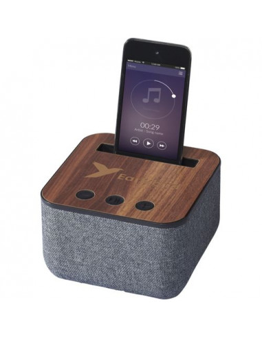 Speaker Bluetooth® in tessuto e legno Shae