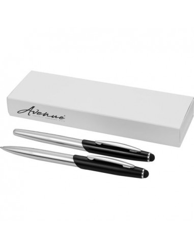 Set penna a sfera e penna roller con stylus Geneva