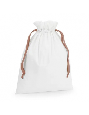 Cotton Gift Bag With Ribbon Drawstring