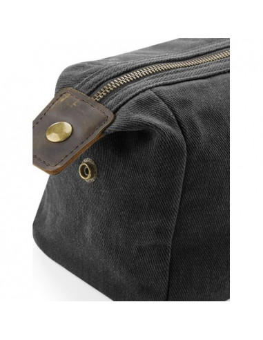 Heritage Waxed Canvas Wash Bag