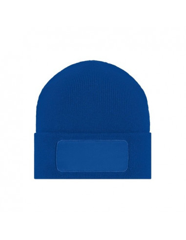 Classic Knitted Beanie With Patch