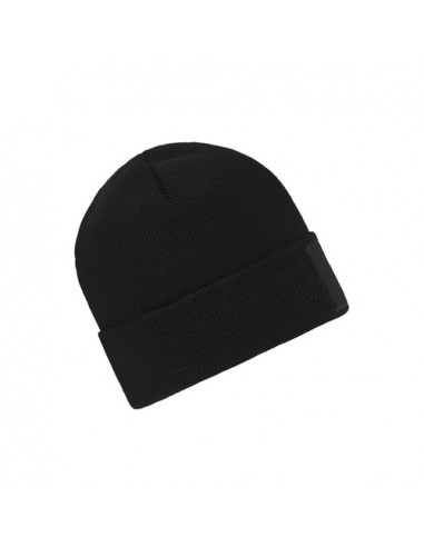 Classic Knitted Beanie With Patch