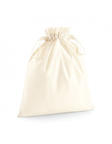 Organic Cotton Draw Cord Bag